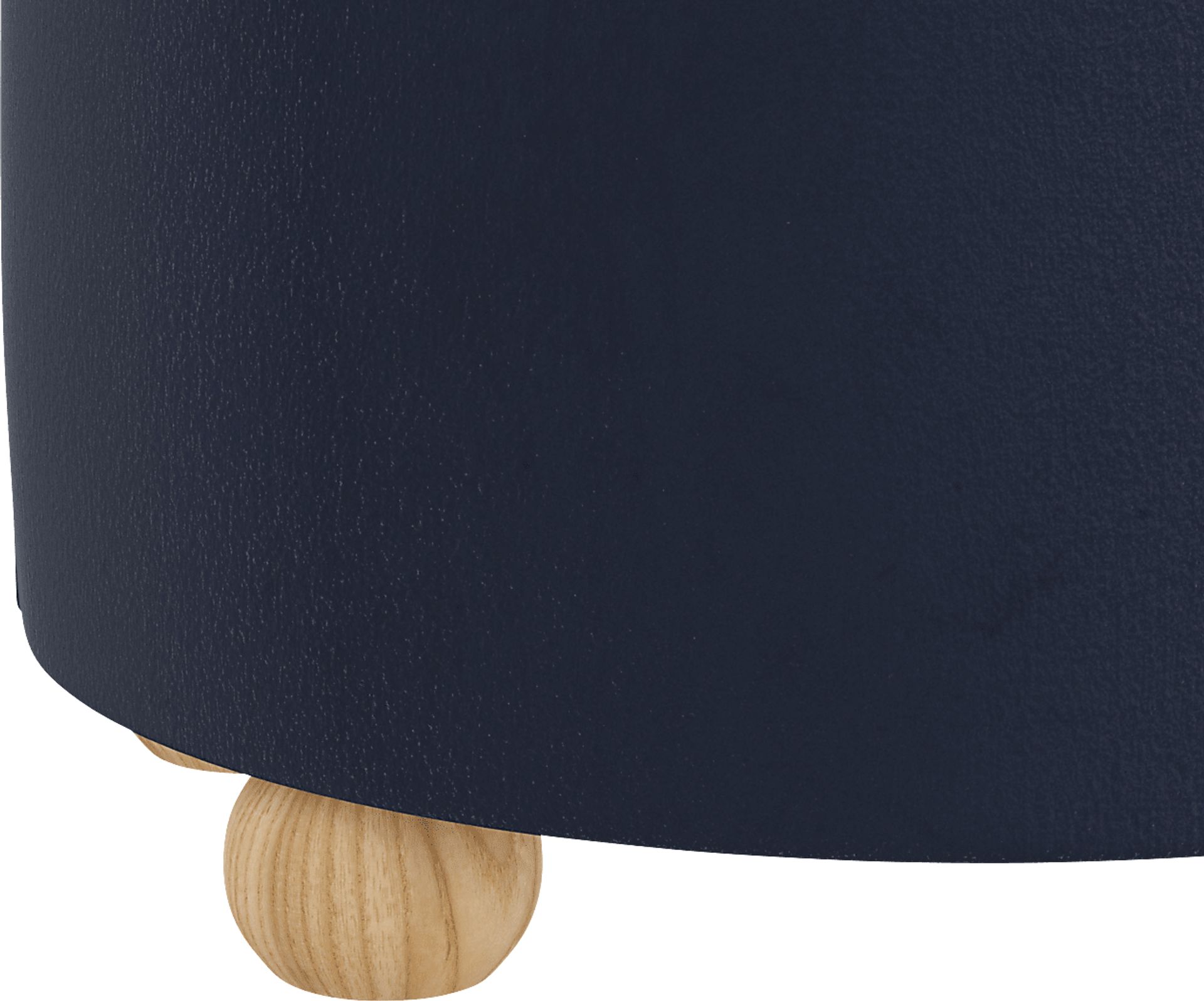 Bentres Blue Ottoman - Image 4