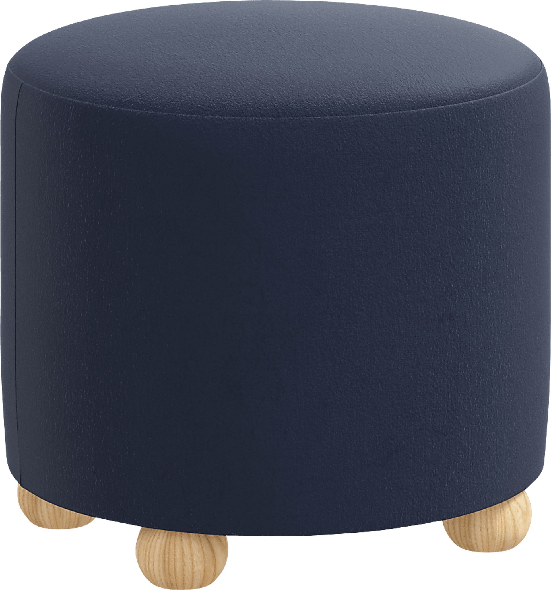 Bentres Blue Ottoman - Image 1
