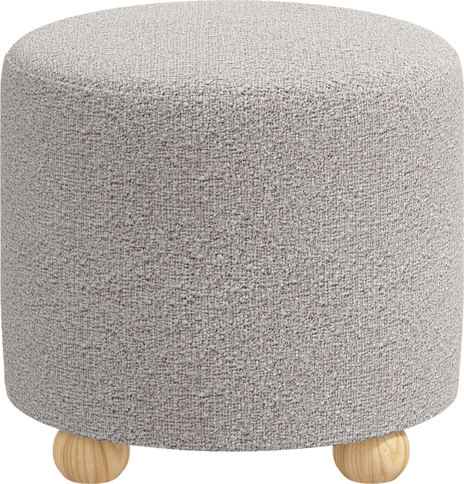 Bentres Gray Ottoman - Image 3