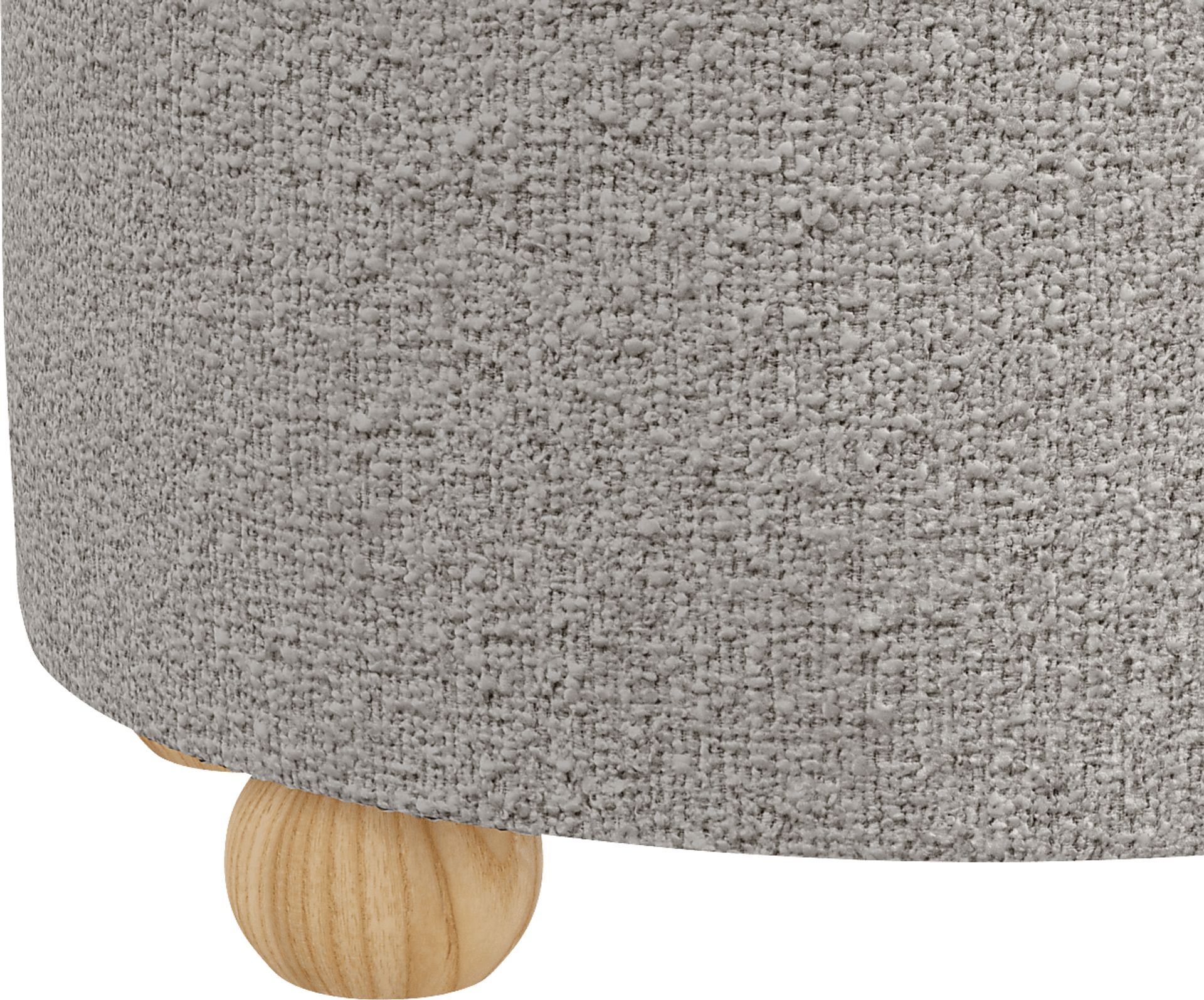 Bentres Gray Ottoman - Image 4