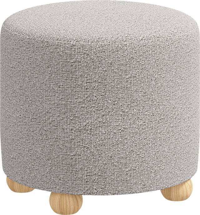 Bentres Gray Ottoman - Thumbnail - Image 1