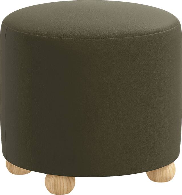 Bentres Green Ottoman - Thumbnail - Image 1