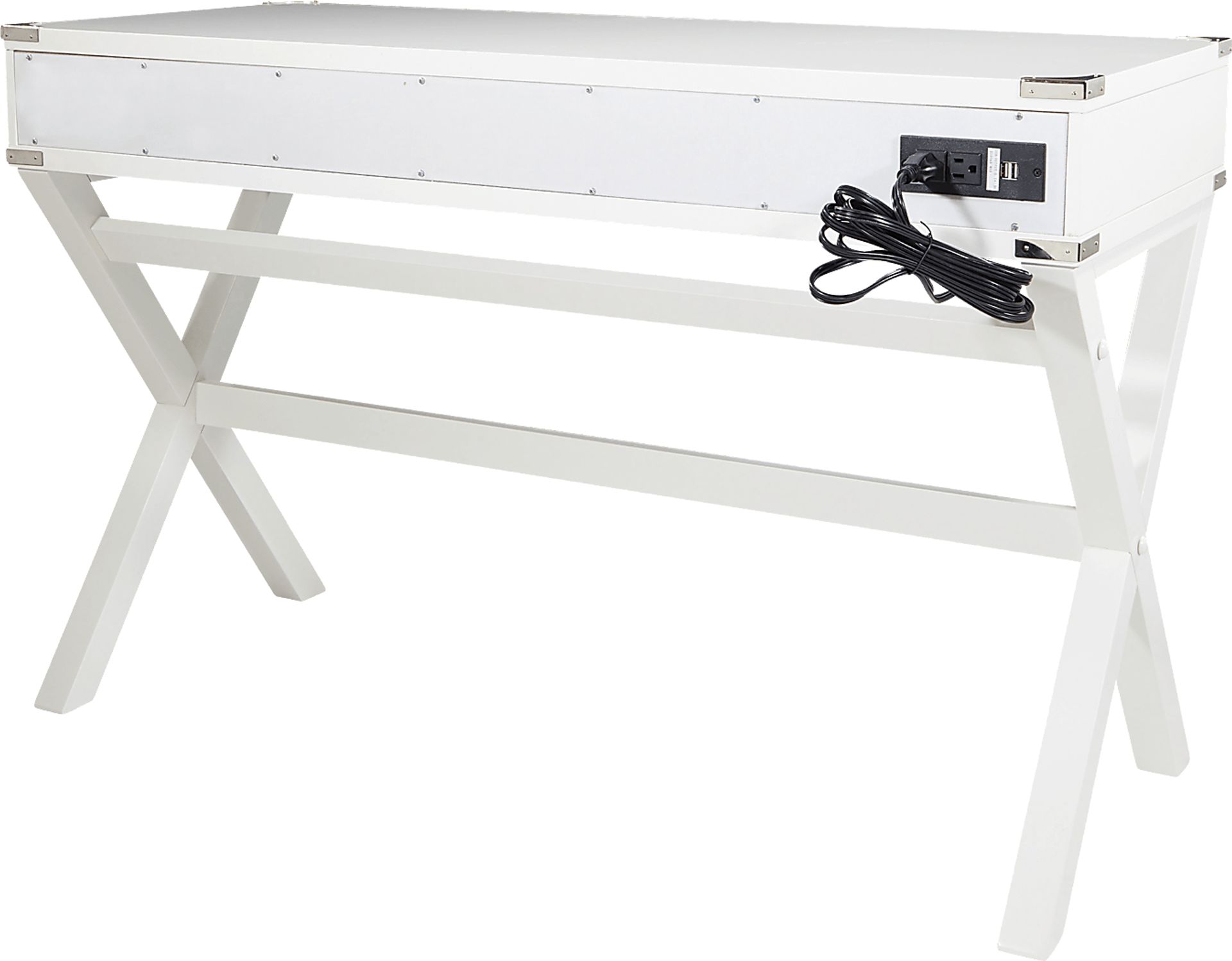 Benttom White Desk - Image 3