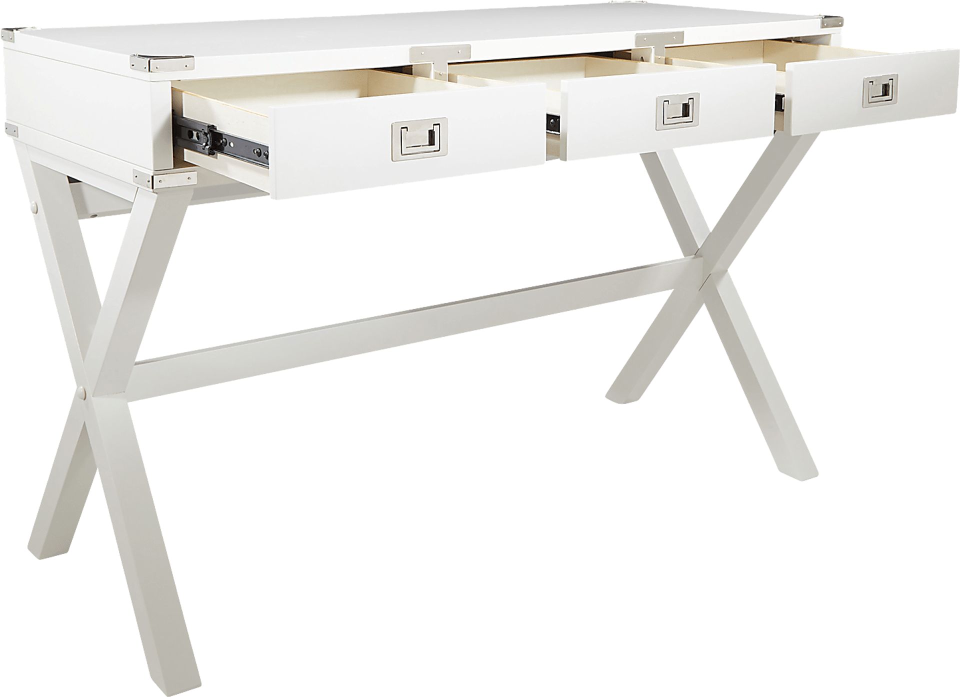 Benttom White Desk - Image 4