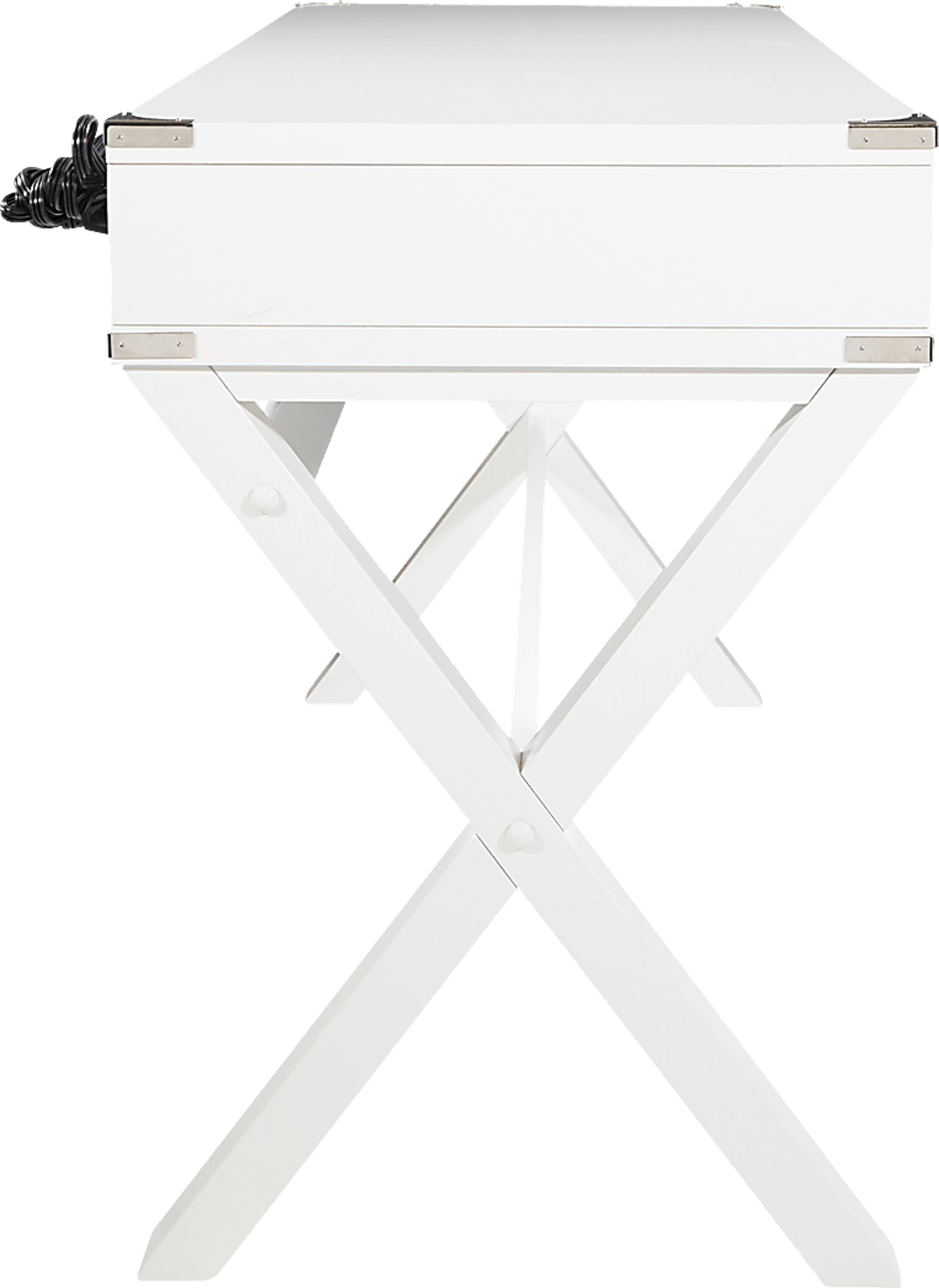 Benttom White Desk - Image 5