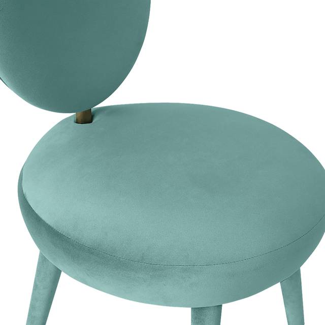 Benview Blue Side Chair - Thumbnail - Image 4