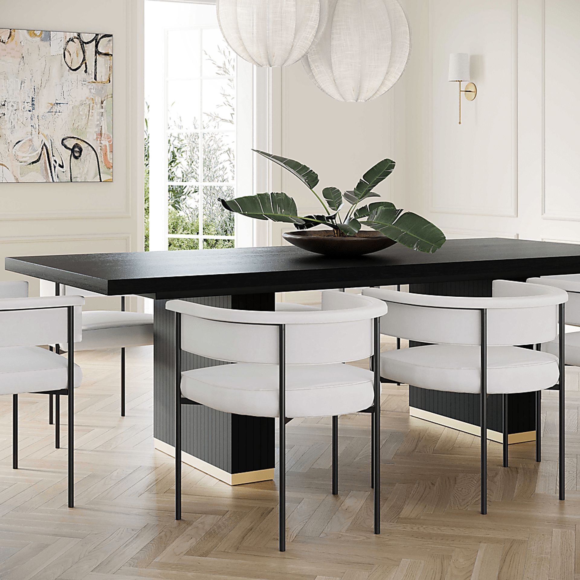 Bequette Black Dining Table - Image 2