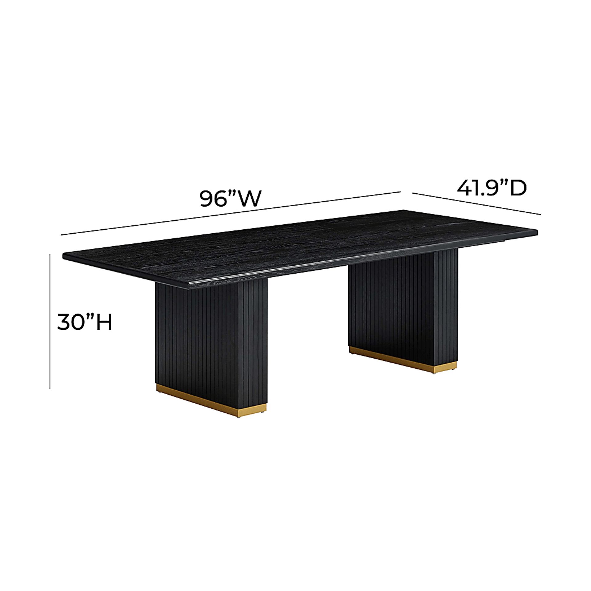 Bequette Black Dining Table - Image 8