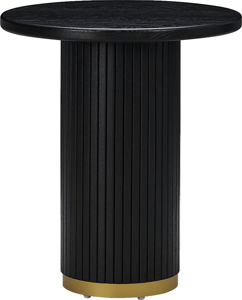 Bequette Black Sofa Table