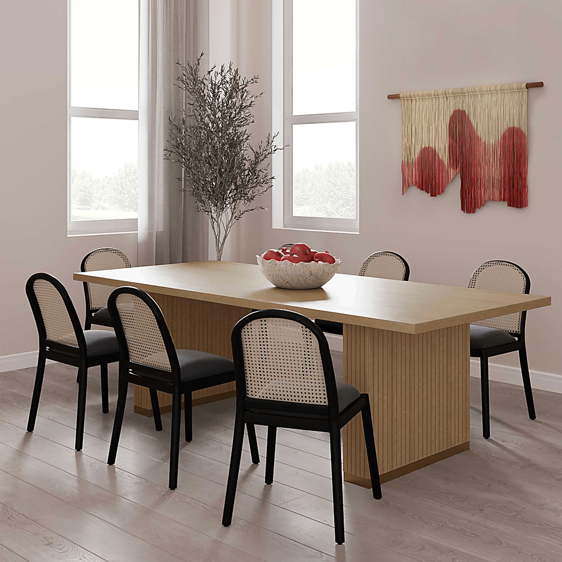 Bequette Brown Dining Table - Image 2
