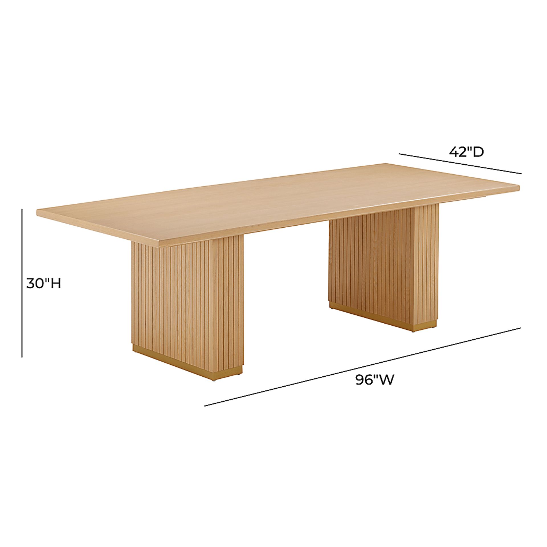 Bequette Brown Dining Table - Image 7