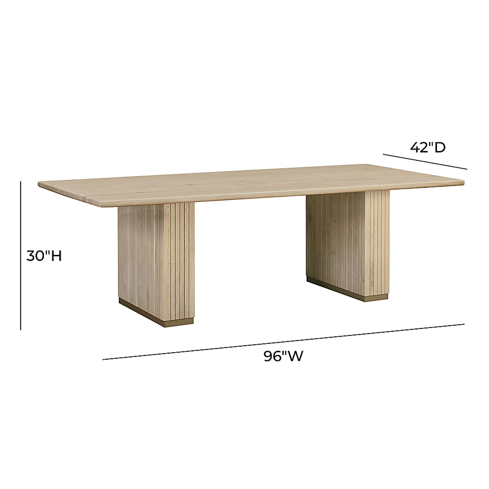Bequette Brown Dining Table - Image 7
