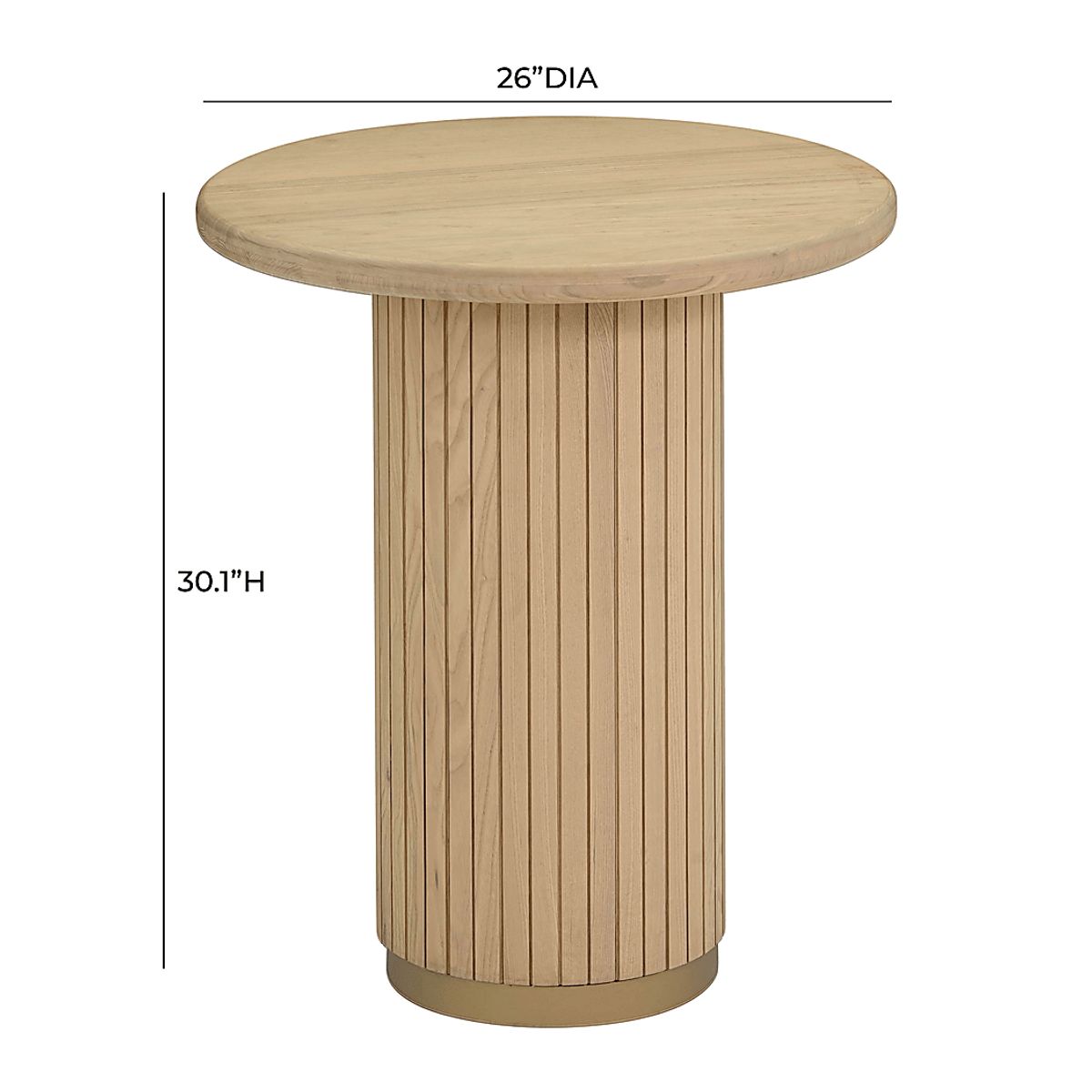 Bequette Brown Dark Wood Sofa Table | Rooms to Go