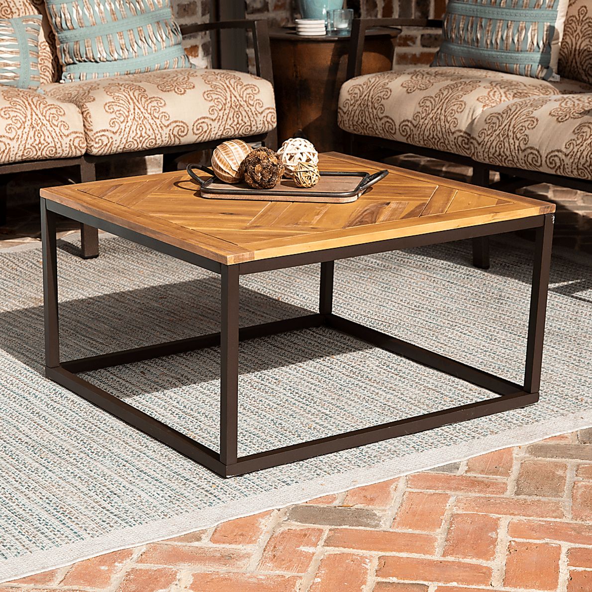 Beraga Natural Outdoor Cocktail Table