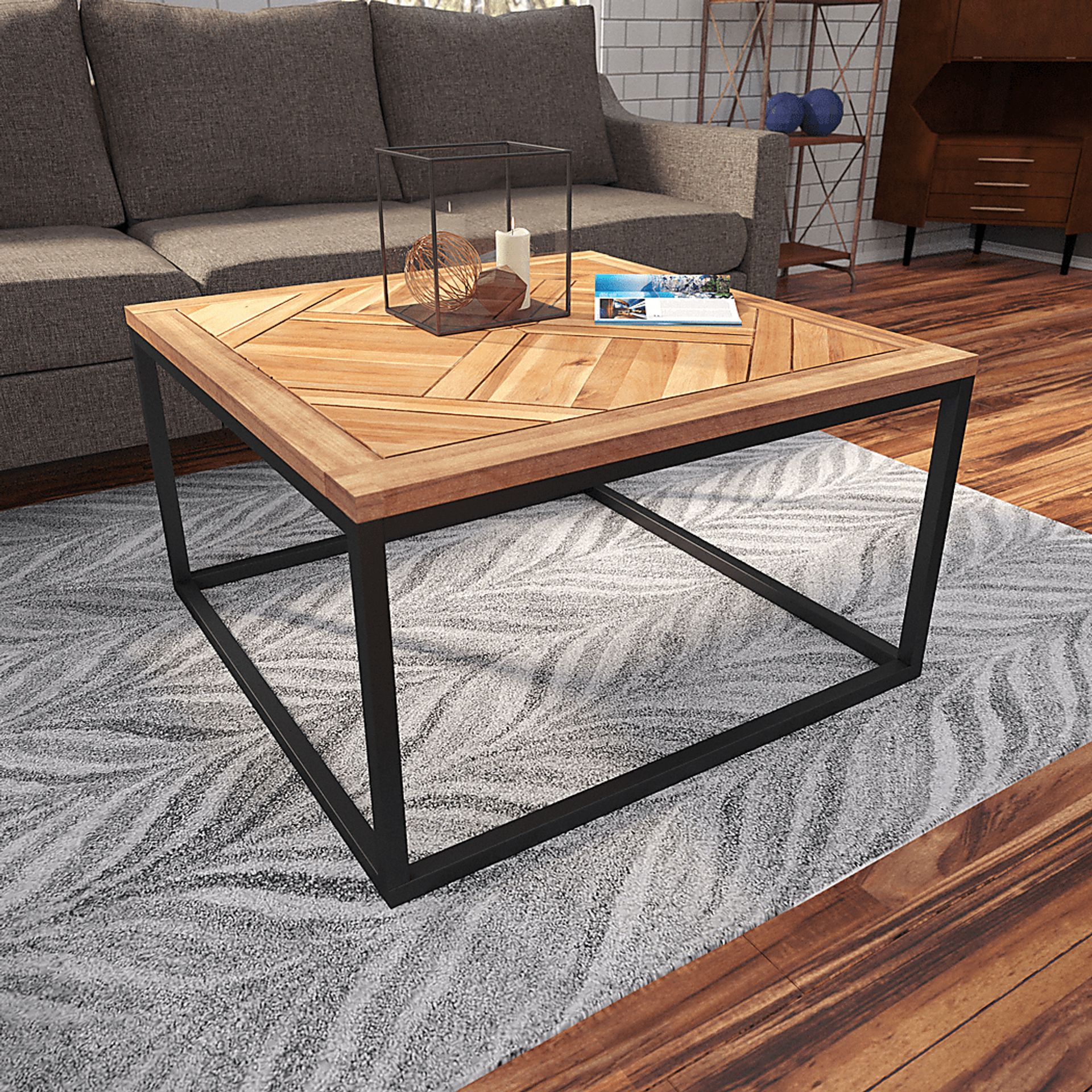 Beraga Natural Outdoor Cocktail Table - Image 6