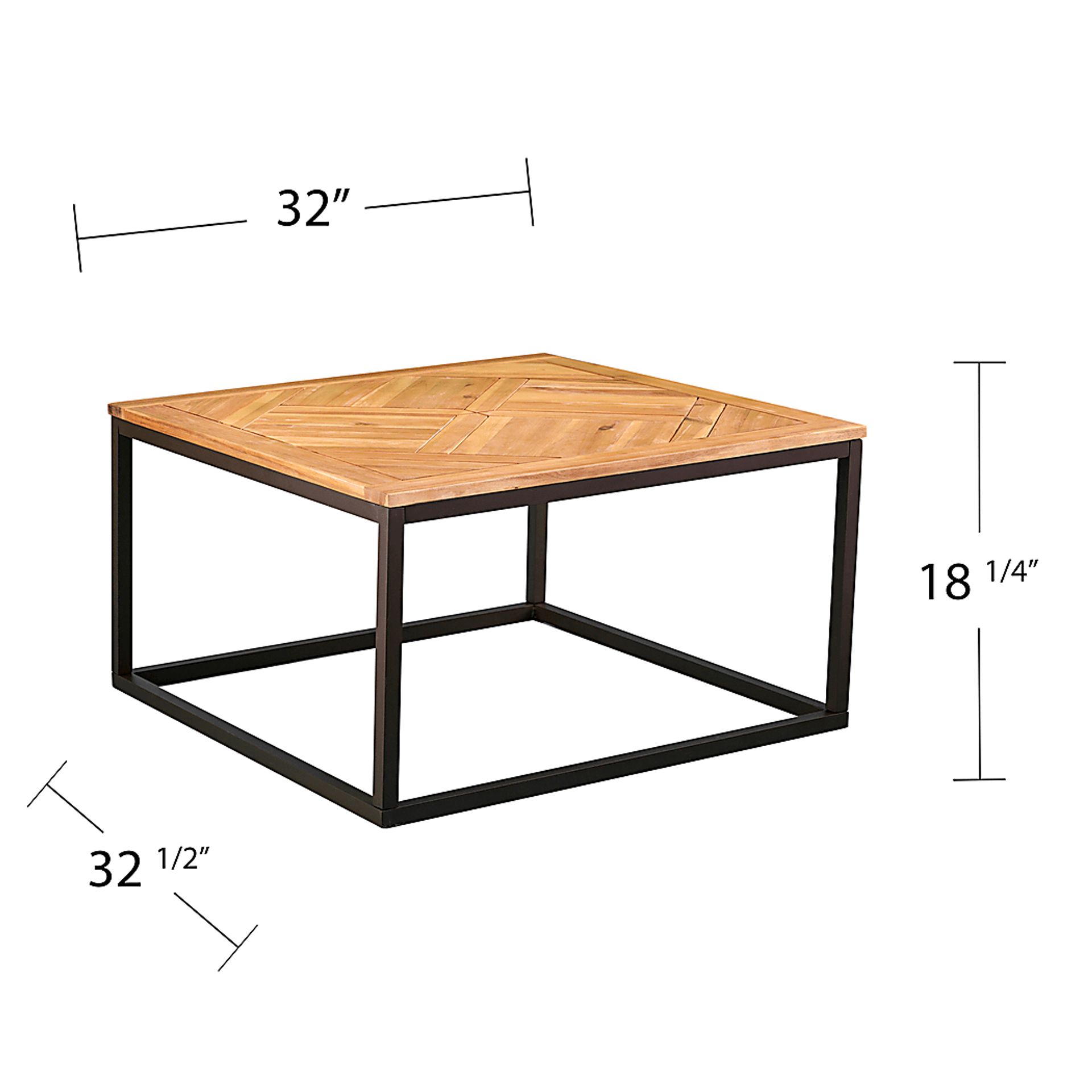 Beraga Natural Outdoor Cocktail Table - Image 7