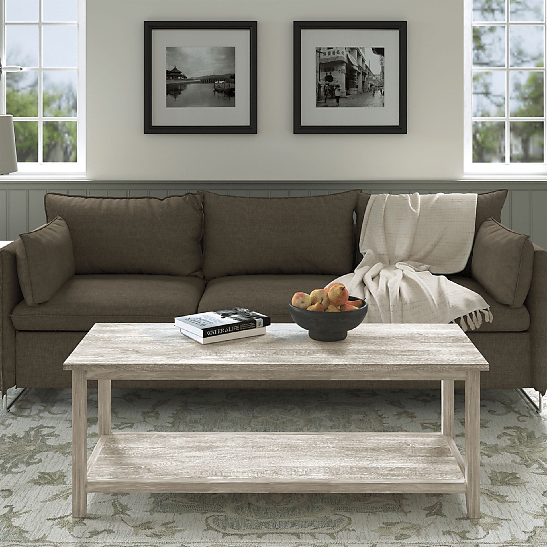 Berboro White Cocktail Table - Image 2
