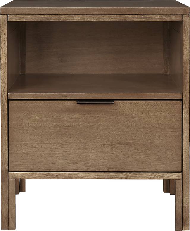 Berdella Brown Nightstand - Thumbnail - Image 2
