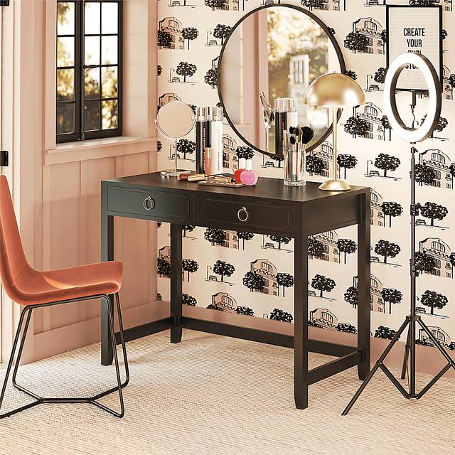 Berenger Black Desk - Thumbnail - Image 3