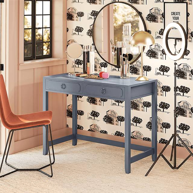 Berenger Blue Desk - Thumbnail - Image 3