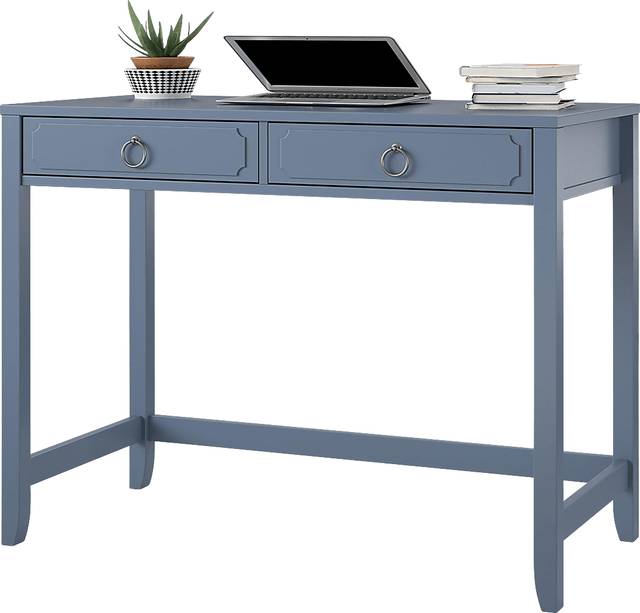 Berenger Blue Desk - Thumbnail - Image 5