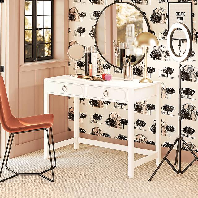 Berenger White Desk - Thumbnail - Image 3