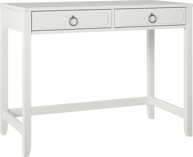 Berenger White Desk - Thumbnail - Image 1