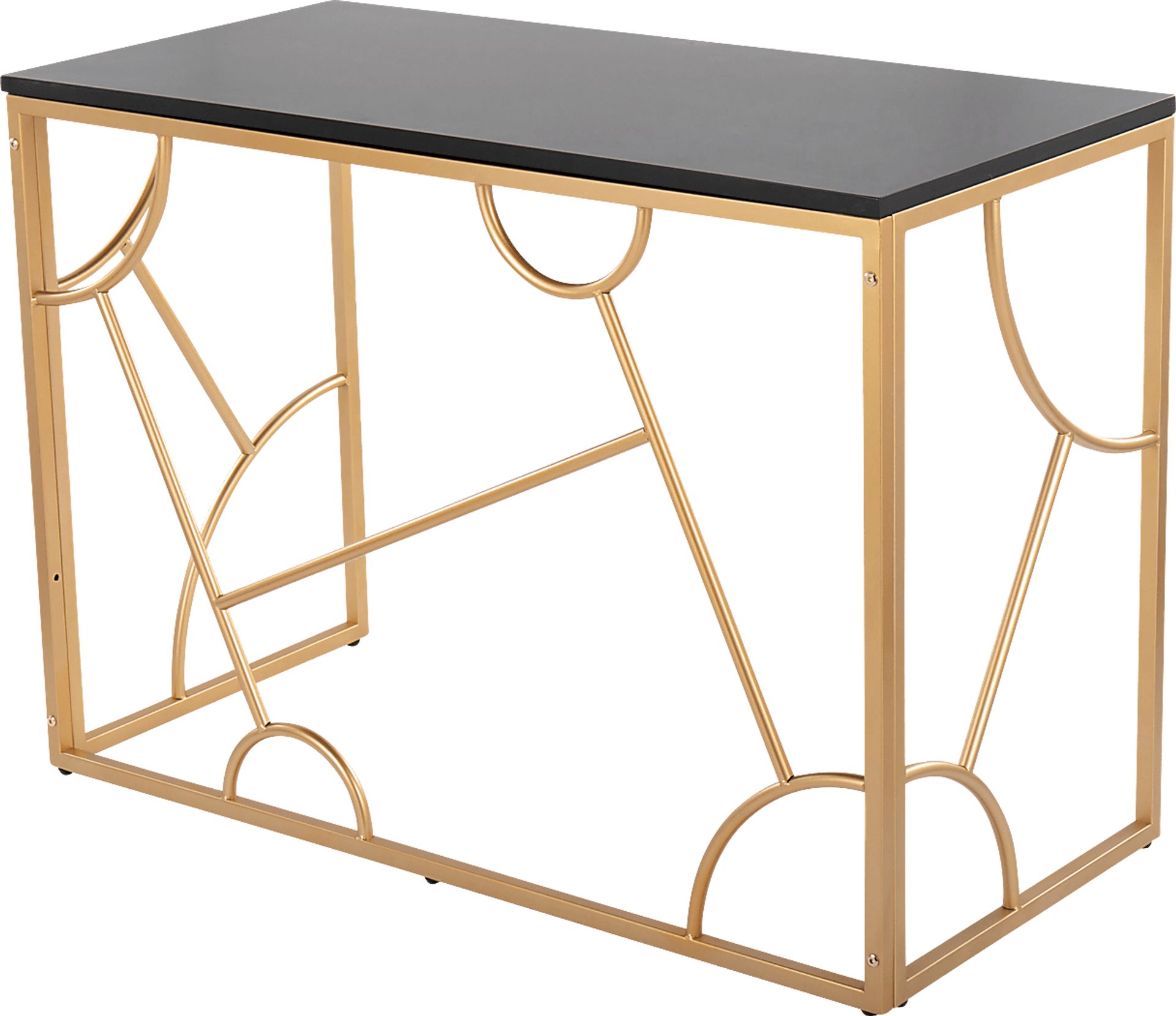 Berewick Black Desk - Image 4