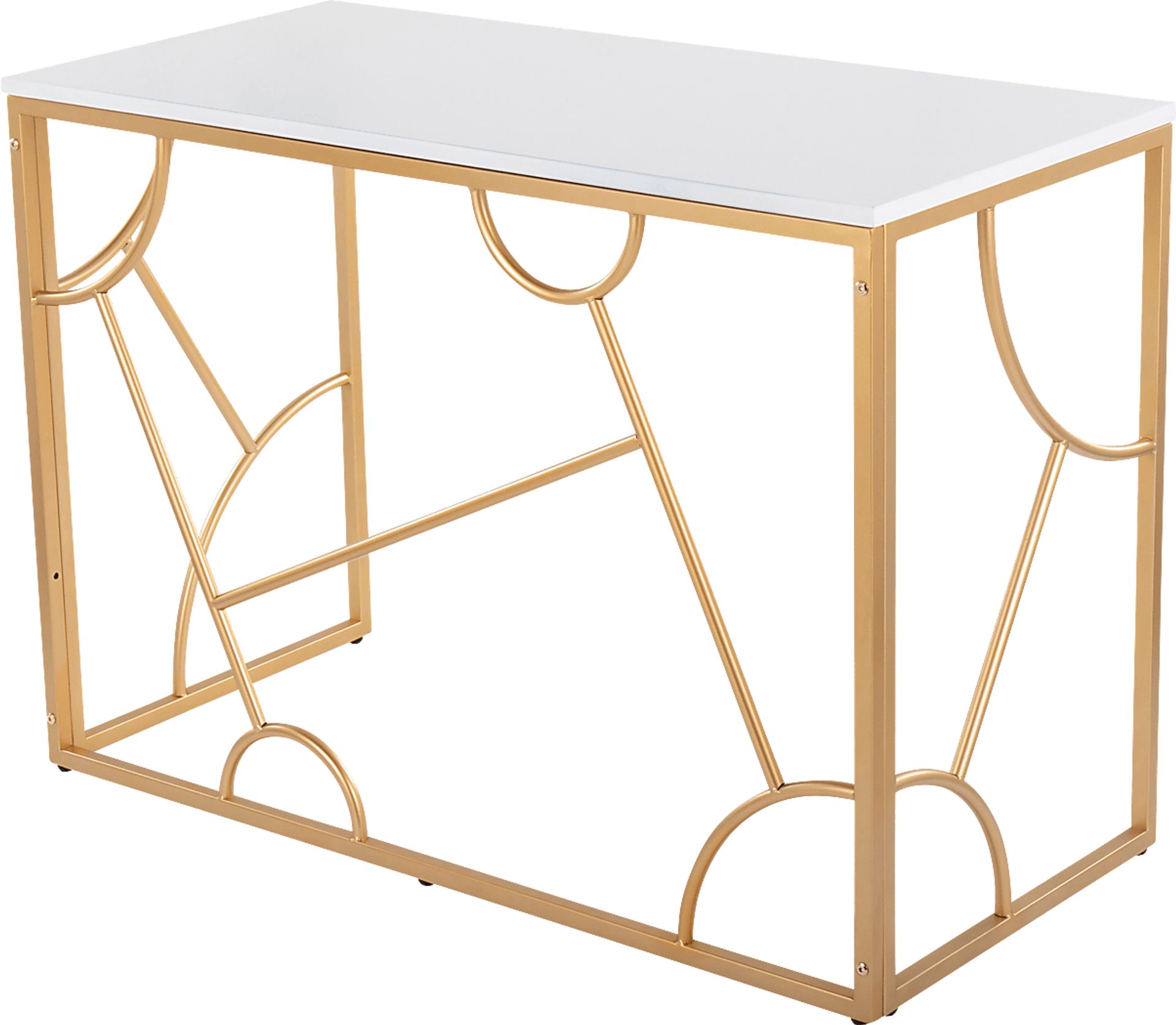 Berewick White Desk - Image 4