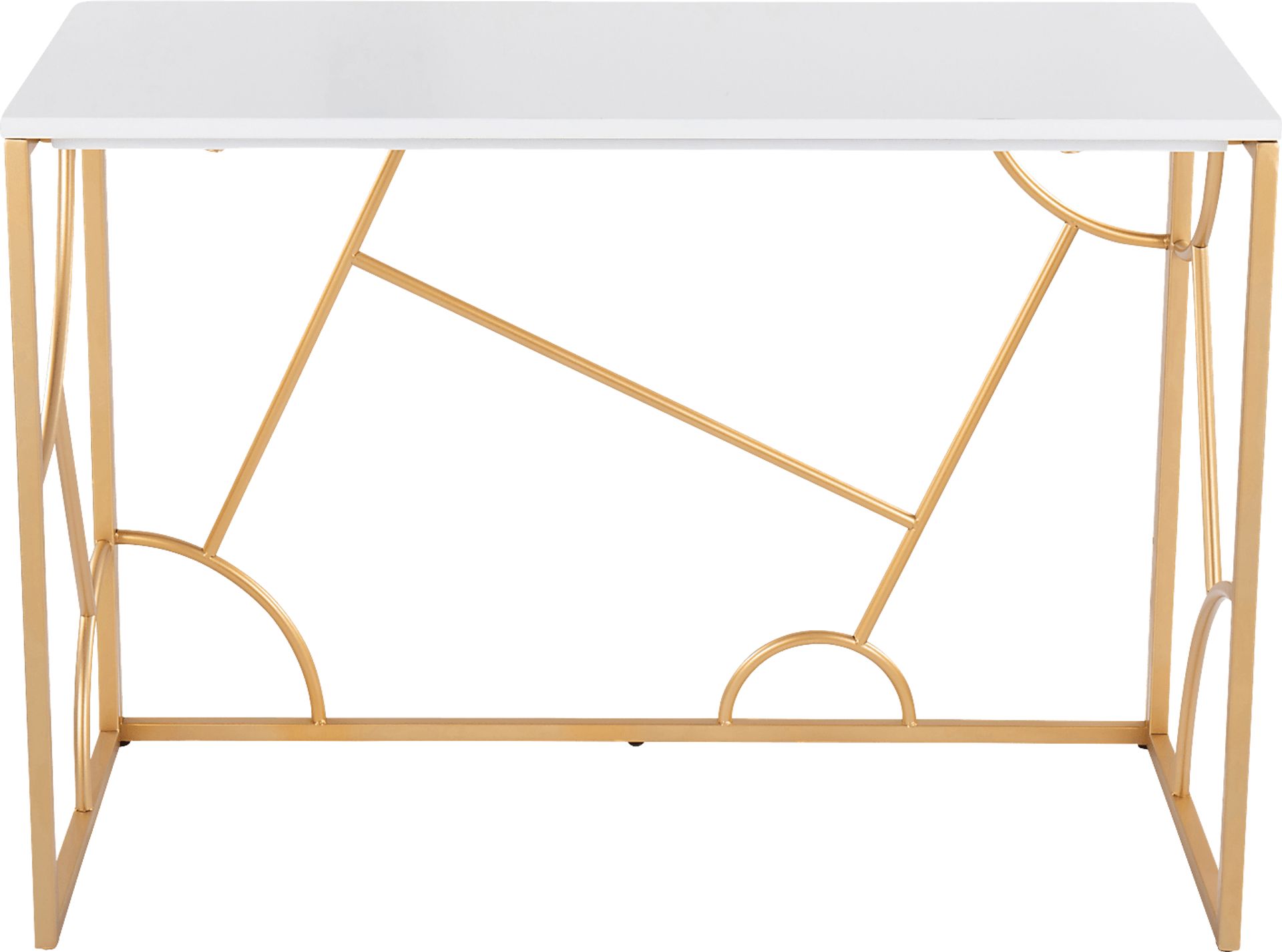 Berewick White Desk - Image 6