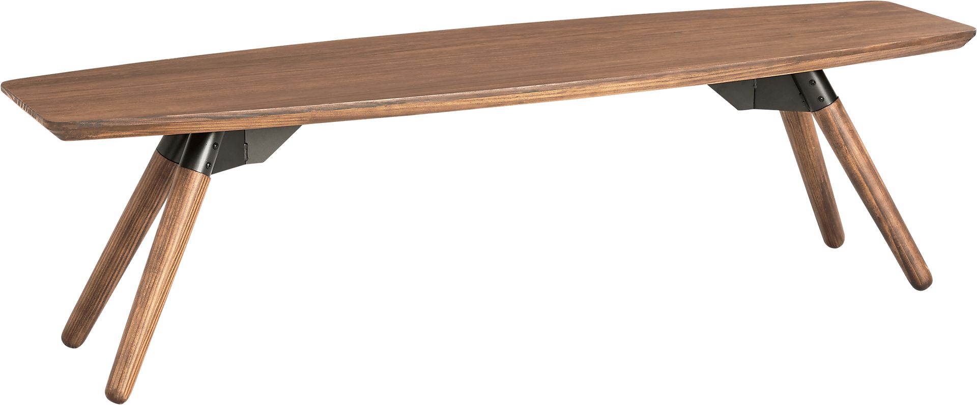 Bergen Boulevard Walnut Bench - Image 1