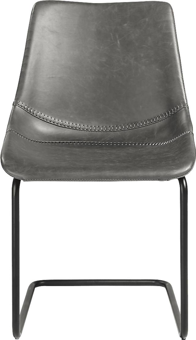 Bergstedt Dark Gray Dining Chair - Thumbnail - Image 3