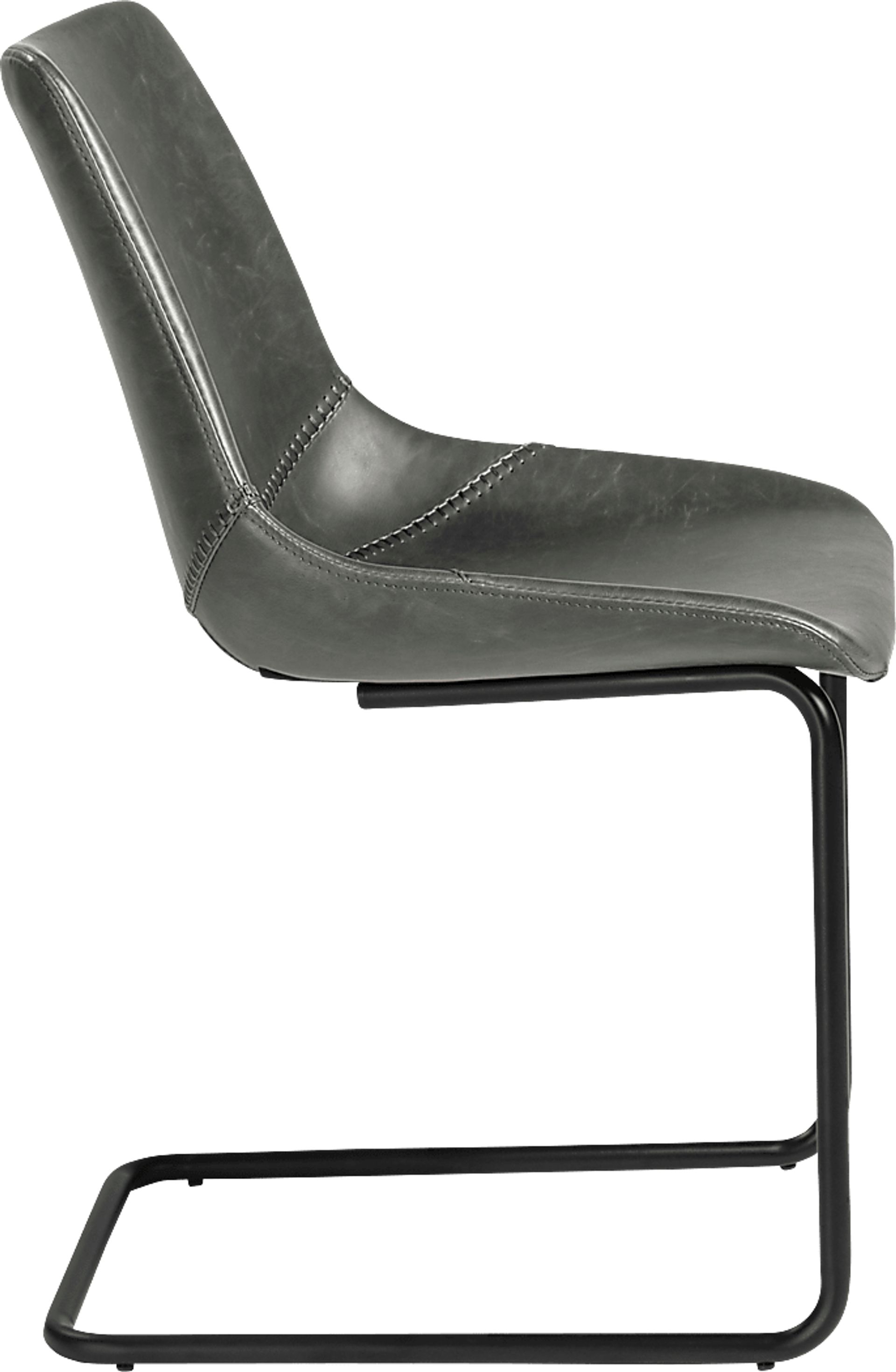 Bergstedt Dark Gray Dining Chair - Image 4