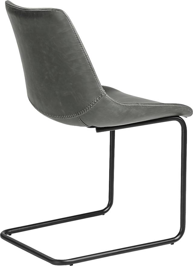 Bergstedt Dark Gray Dining Chair - Thumbnail - Image 5