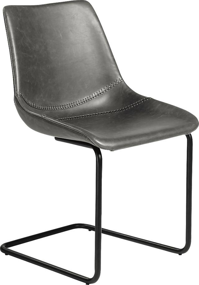 Bergstedt Dark Gray Dining Chair - Thumbnail - Image 1