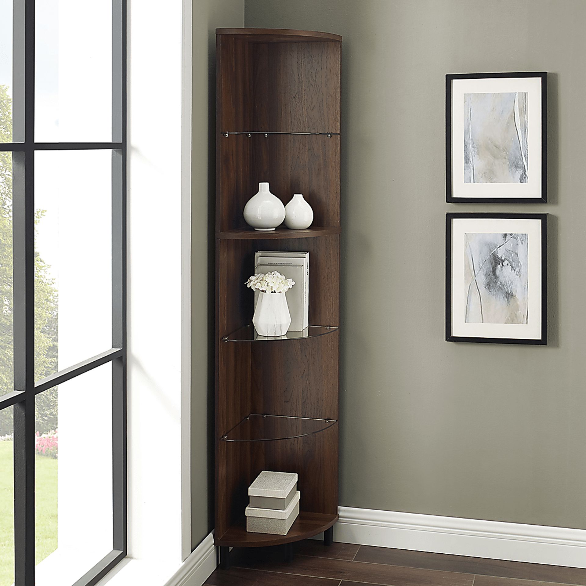 Bergstorm Brown Bookcase - Image 4