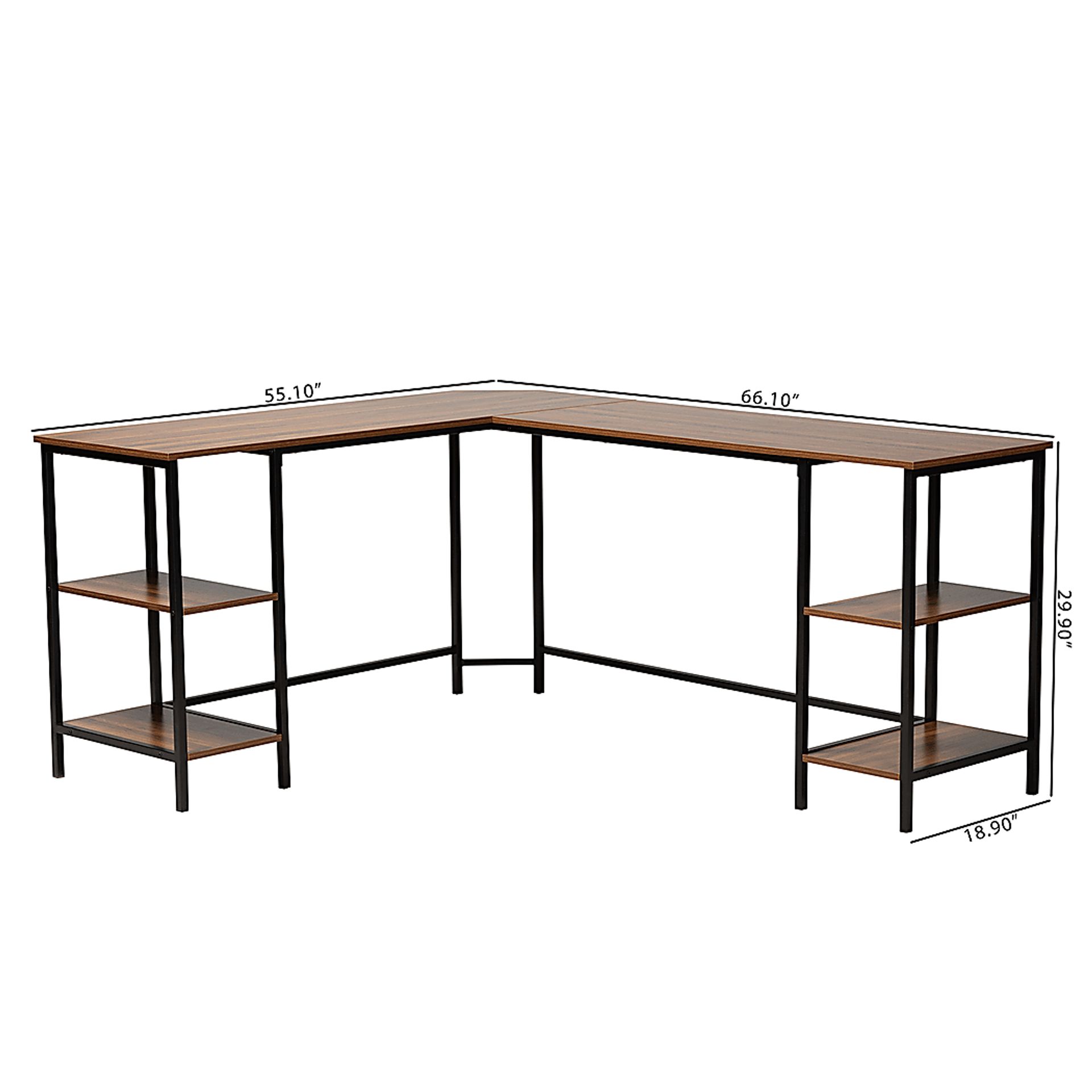 Bergstrasse Brown Desk - Image 10