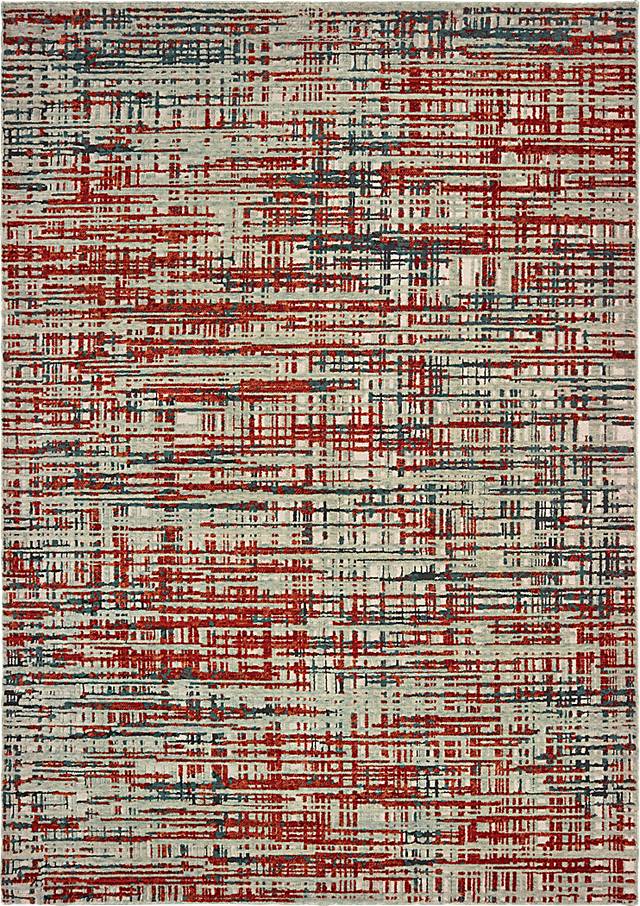 Berina Red 5'3 x 7'6 Rug - Thumbnail - Image 1