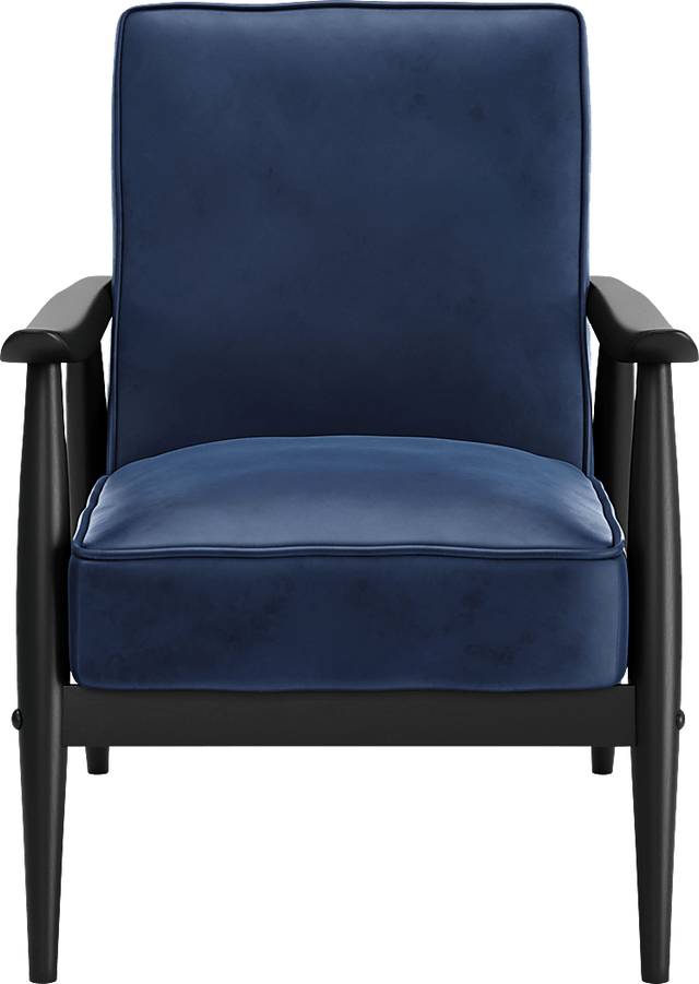 Beringer Blue Accent Chair - Thumbnail - Image 3