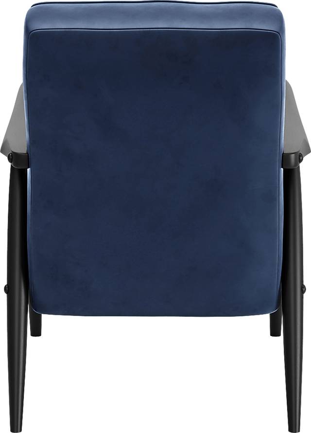 Beringer Blue Accent Chair - Thumbnail - Image 4