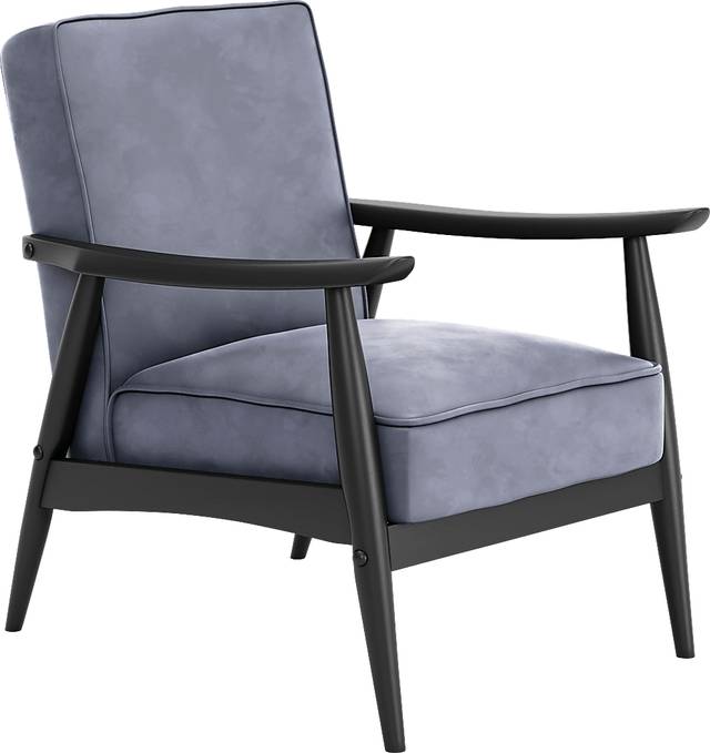 Beringer Gray Accent Chair - Thumbnail - Image 1