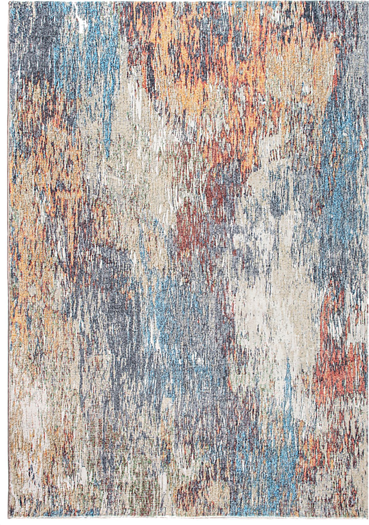 Berkbalt Blue,Multi,Orange Blue,Multi,Orange,Red Rugs Rooms to Go