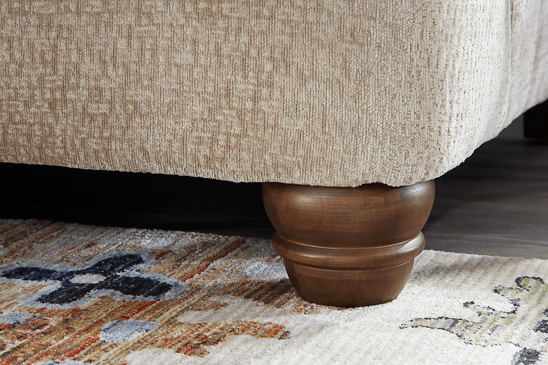 Berkeley Heights Beige Loveseat - Image 4