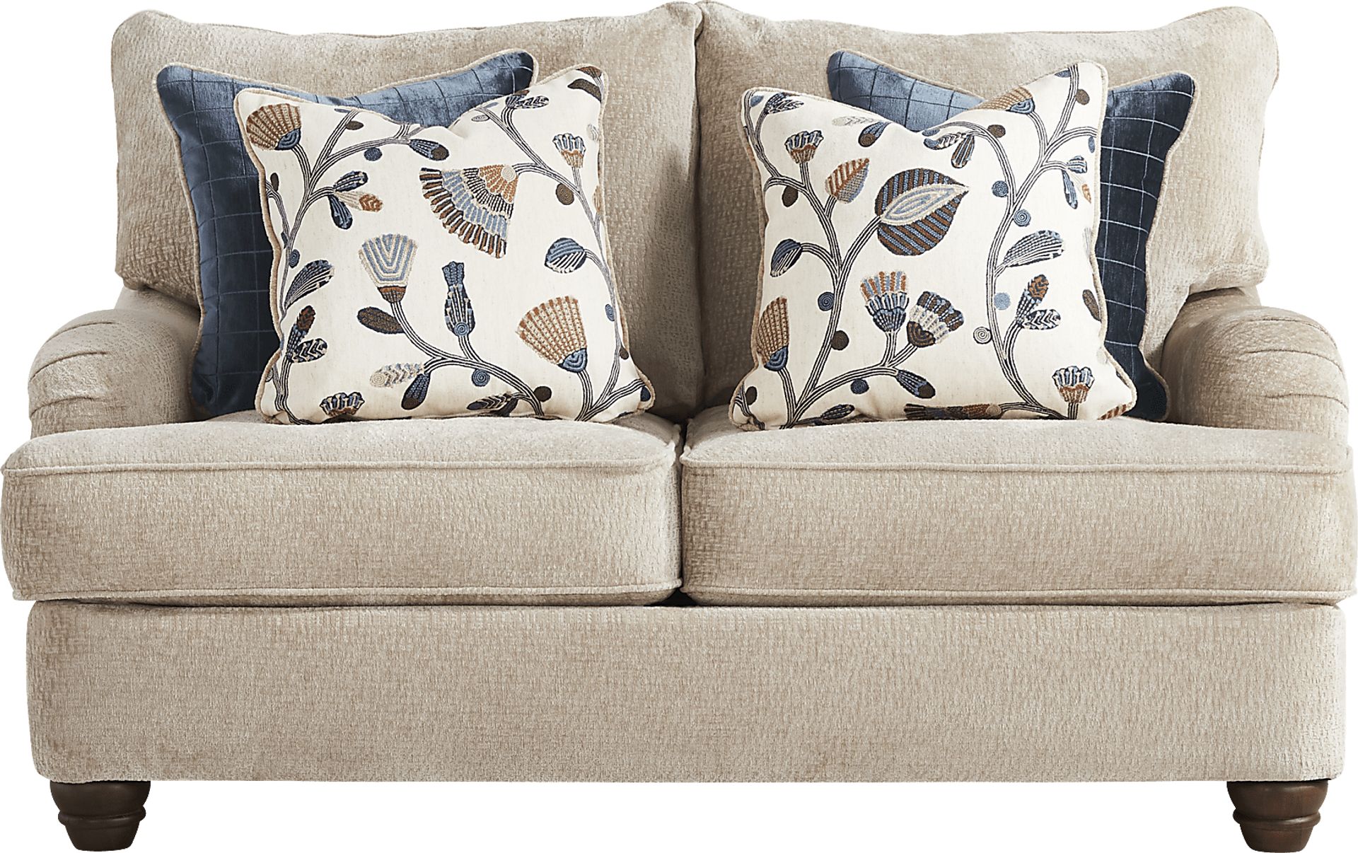 Berkeley Heights Beige Loveseat - Image 1