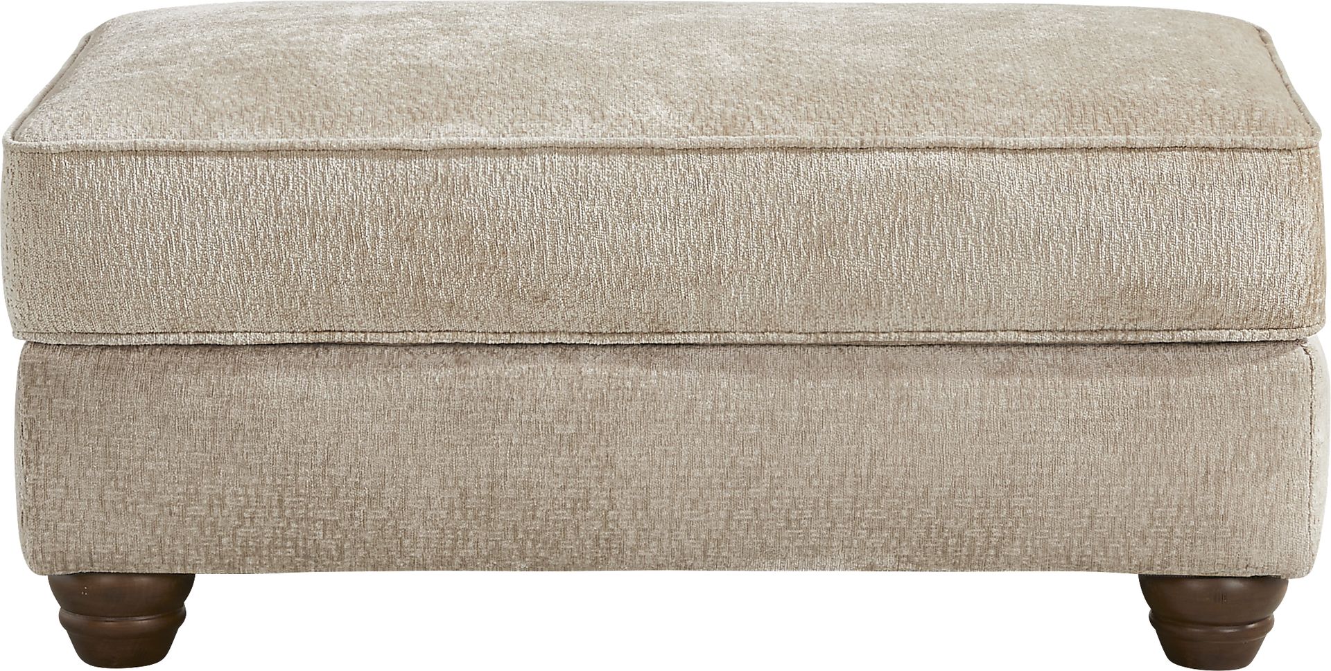 Berkeley Heights Beige Ottoman - Image 2