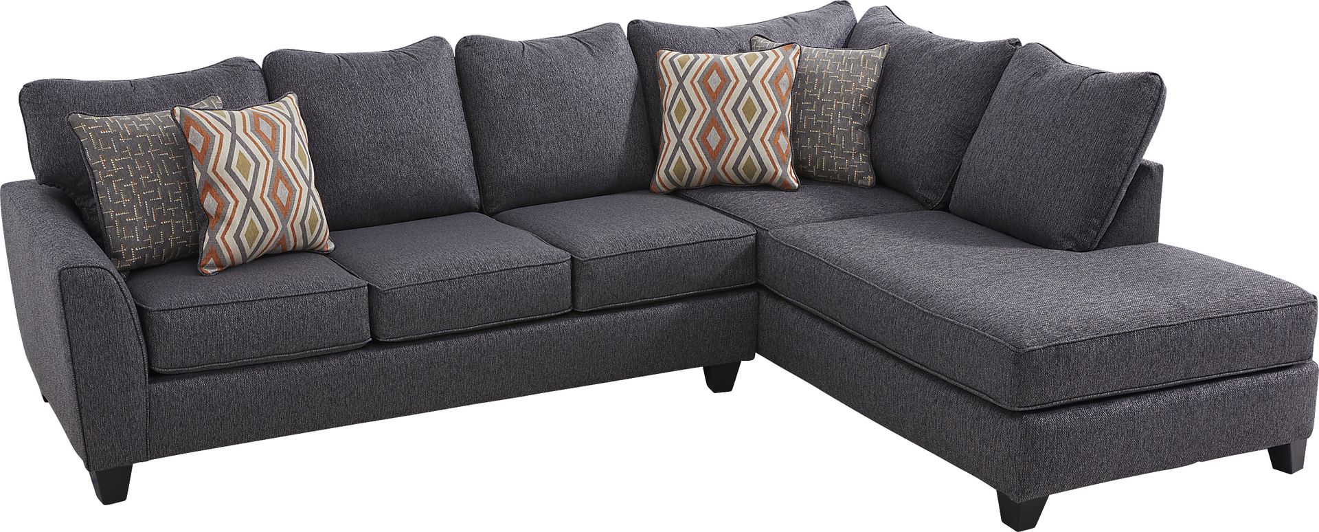 Berkeley Terrace Gray 2 Pc Sectional - Image 1