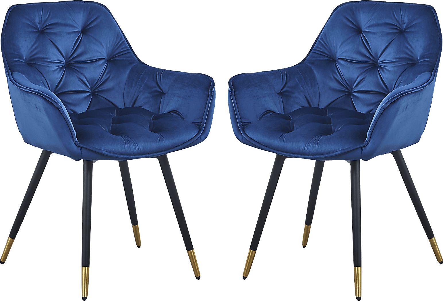 Berkhansted Blue Arm Chair, Set of 2