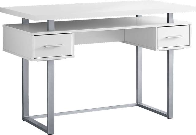 Berkinshire White Desk - Thumbnail - Image 1
