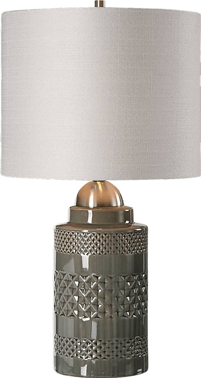 Berkner Gray Lamp - Thumbnail - Image 1