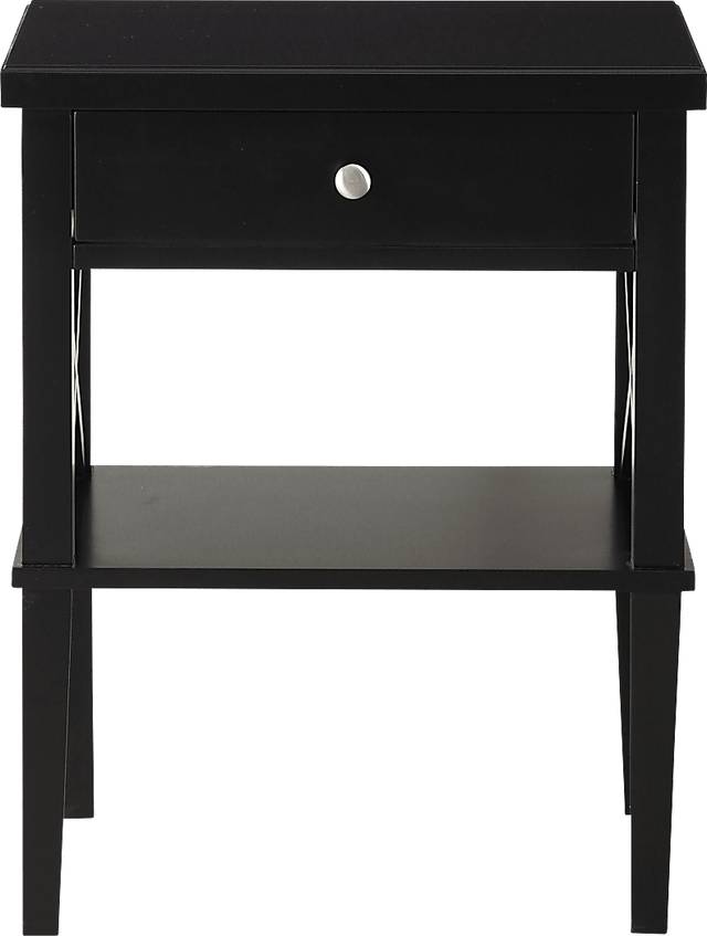 Berknor Black End Table - Thumbnail - Image 2